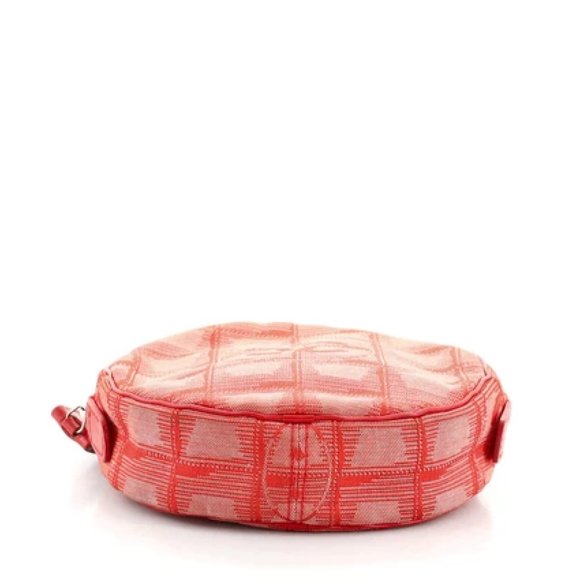 Chanel Travel Line Round Wristlet Nylon - Picture 7 of 11